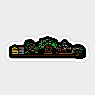 Animal Kingdom Sticker